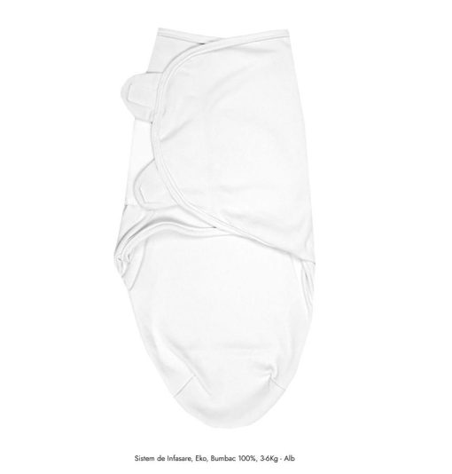 Sistem de infasare, 102696, eko, 3-6kg, alb
