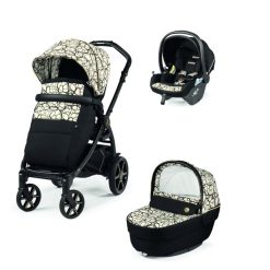 Carucior 3 in 1, 126412901, peg perego, trio book slk graphic gold