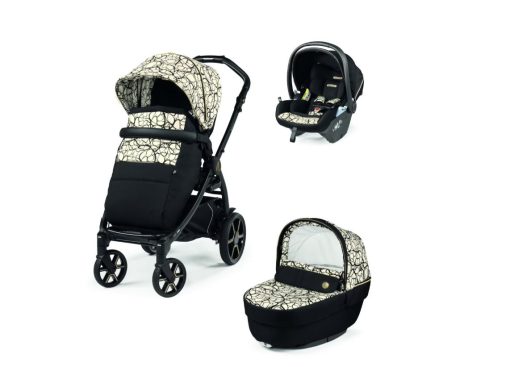 Carucior 3 in 1, 126412901, peg perego, trio book slk graphic gold