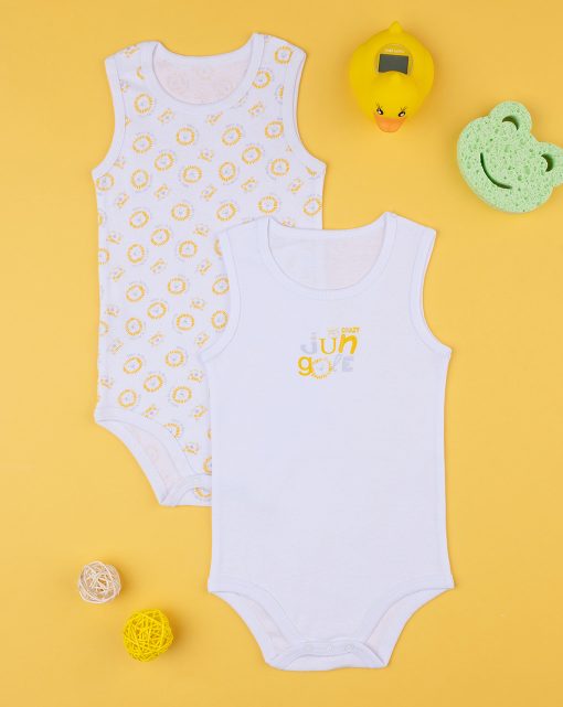 Set 2 piese body-uri baieti