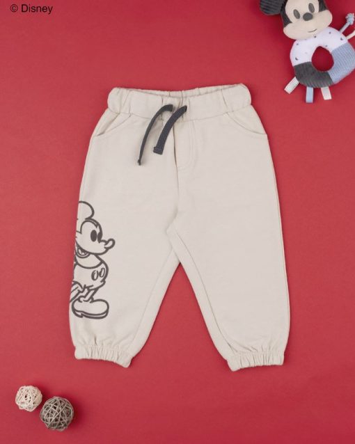 Pantaloni lungi, 133832801, 3/6l, bej, grey and cream