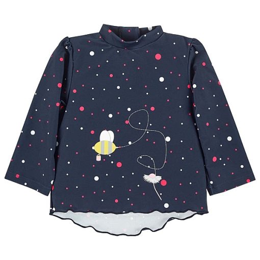 Tricou ml protectie uv+50, 2502363, bleumarin, 300, 74/80