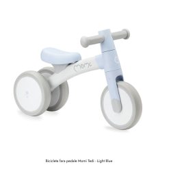 Bicicleta fara pedale Momi Tedi Light Blue