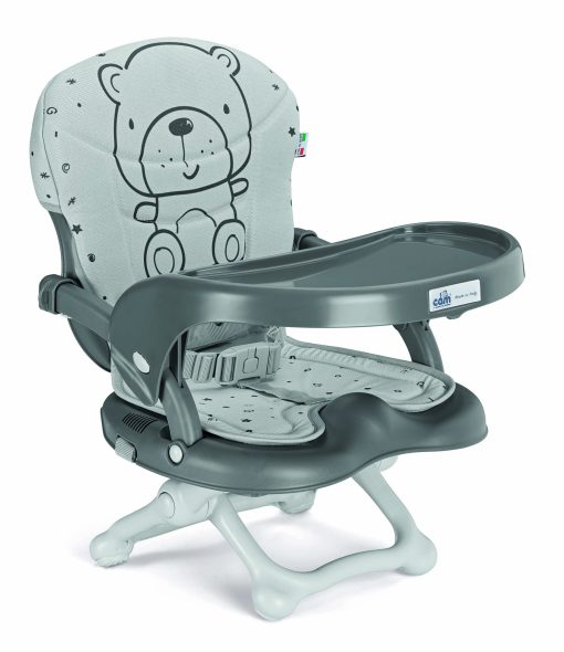 Scaun de inaltare Smarty Pop Teddy Gri 2023 CAM