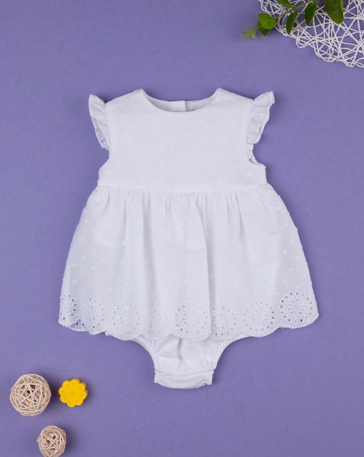 Salopeta, 140376401, 1/3 l, alb, girl-ethno