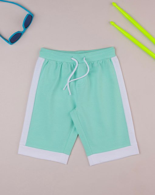 Pantaloni scurti, 140443601, 2/3 a, verde, basic