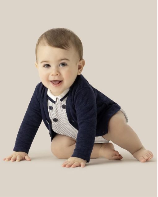 Cardigan, 140547101, 1/3 l, albastru, boy-premium