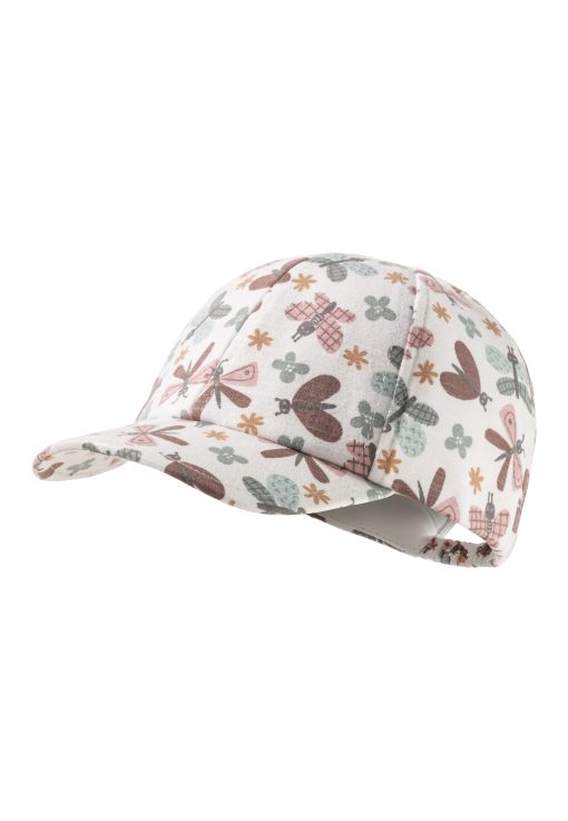 Sapca de baseball cu print cu fluturi