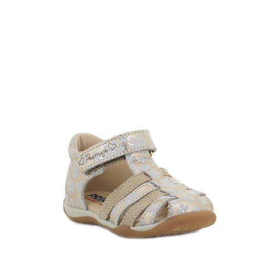 Sandale, fete, 5910922, 24, platina, piz 59109