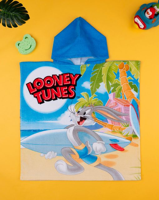 Poncho plaja Looney Tunes