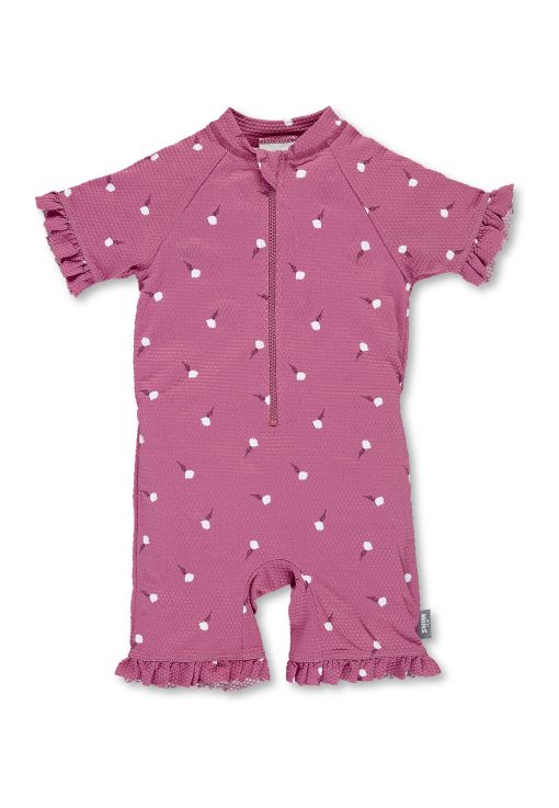 Combinezon plaja, 2502471, roz violet, 797, 74/80