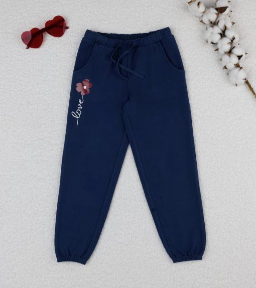 Pantaloni trening Basic pentru fete