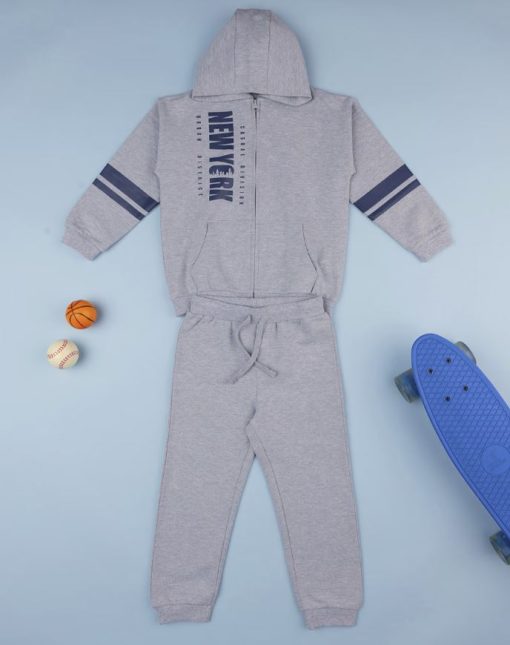 Set jogging baieti New York Basic