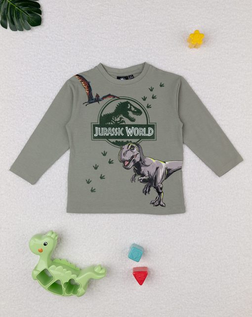 Tricou maneca lunga Dino