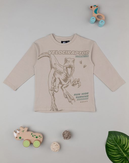 Tricou maneca lunga Dino