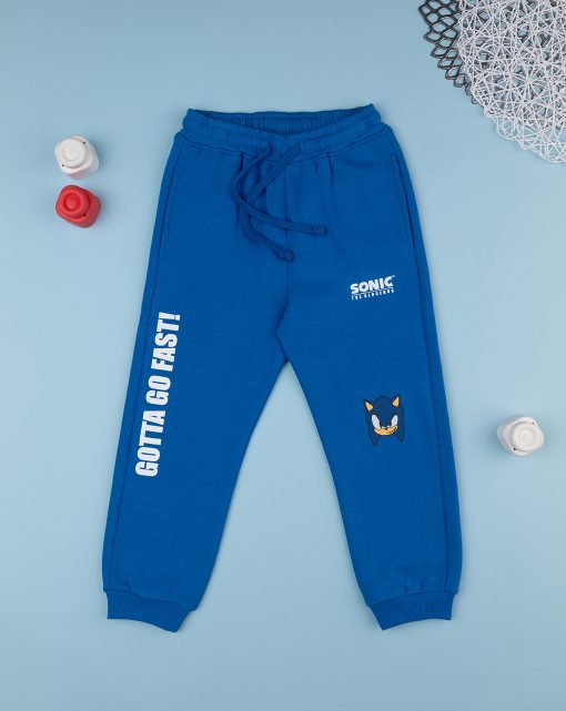 Pantaloni trening baieti Sonic