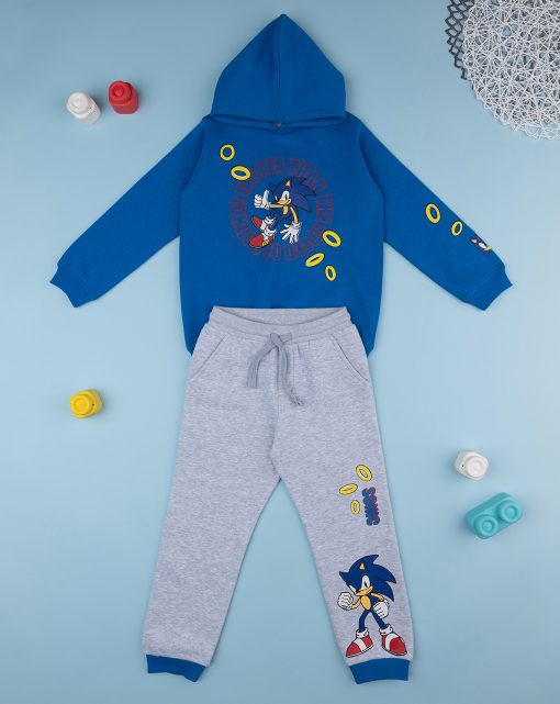 Set jogging baieti Sonic