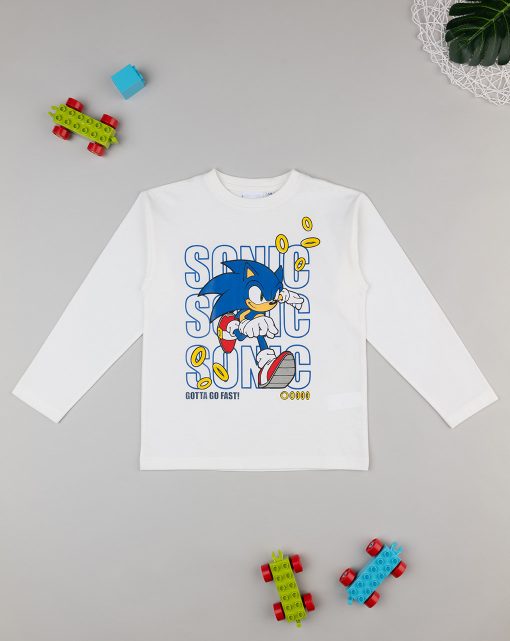 Tricou maneca lunga Sonic