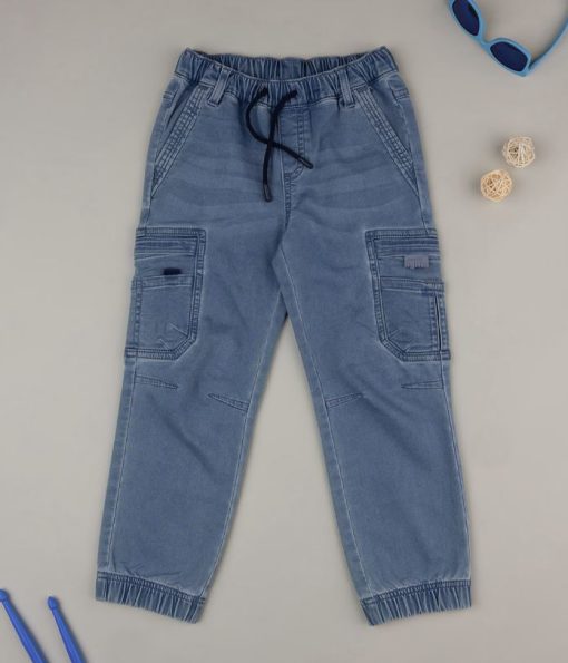 Pantaloni cargo denim Soft Boy