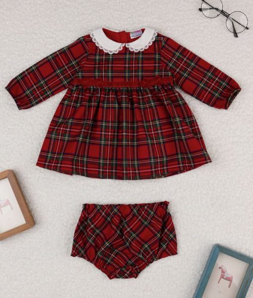 Rochie bebelusi din tartan