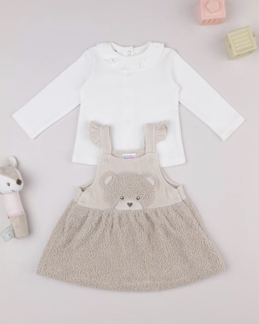 Set nou-nascut bluza si rochie Bear