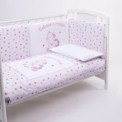 Set 4 piese lenjerie pat Unicorn