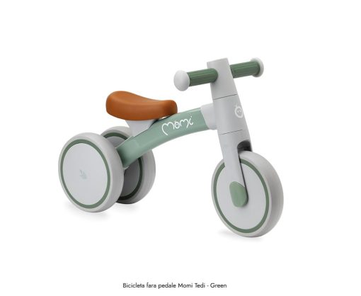 Bicicleta fara pedale Momi Tedi Green