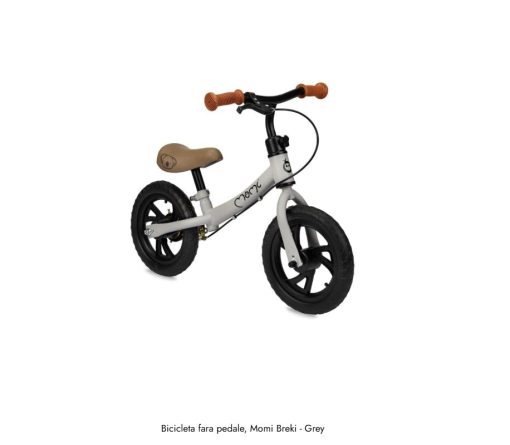 Bicicleta fara pedale Momi Breki Grey