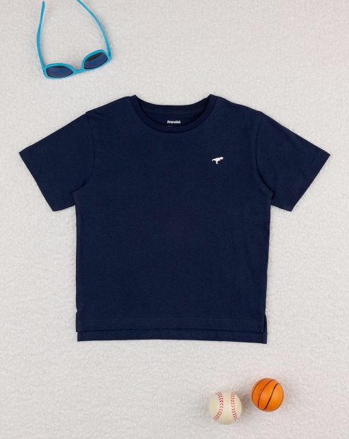 Tricou bleumarin Basic