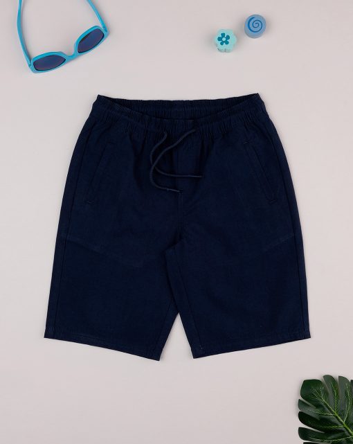Pantaloni scurti albastri basic