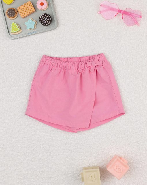 Pantaloni scurti basic roz