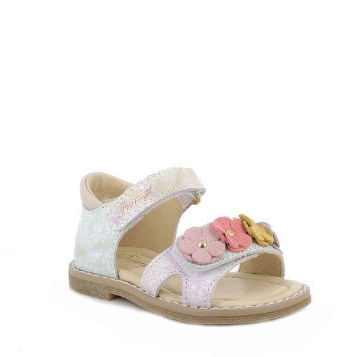 Sandale piele cu bareta pentru copii