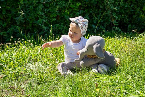 Turban cu fluturi