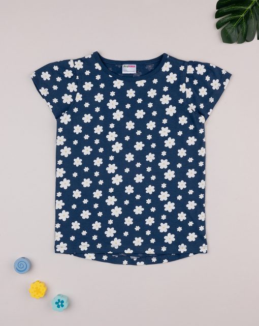 Tricou Basic cu flori