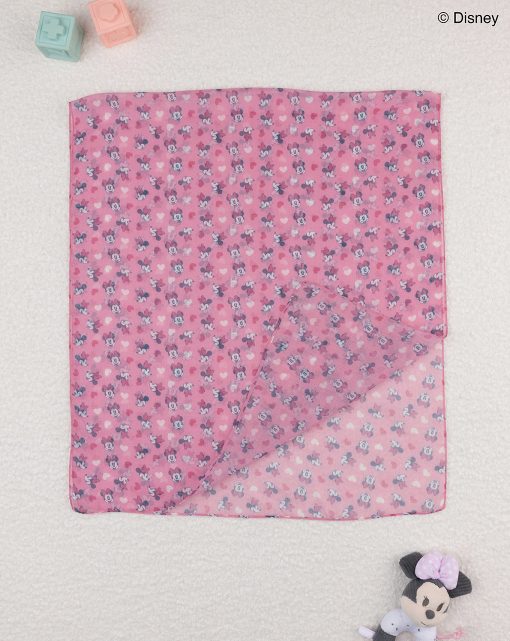 Esarfa flowers, 148828701, 2/8 a, roz, girl-scarves kid kind