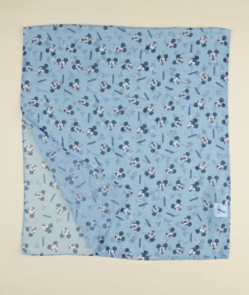 Esarfa mickey mouse, 148828801, 2/8 a, bleu, boys-scarves kid kind