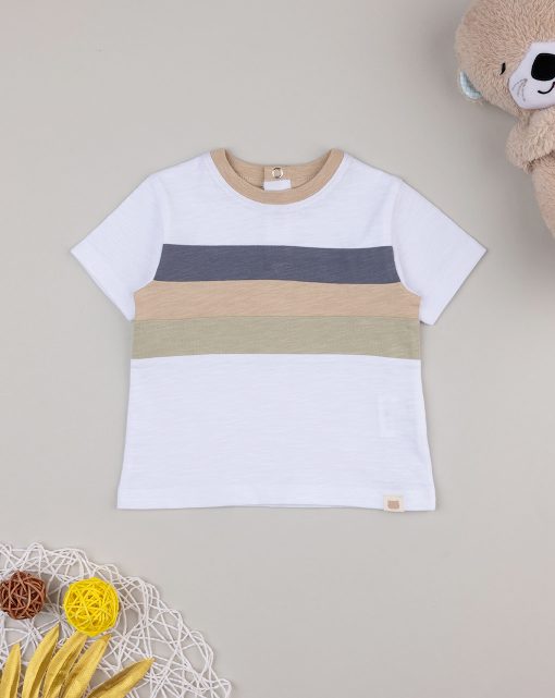 Tricou maneca scurta Happiness