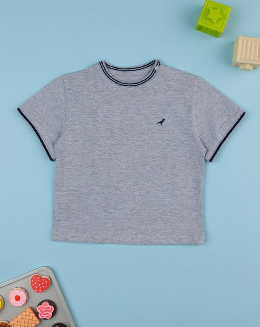 Tricou gri basic