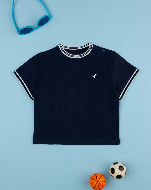 Tricou bleumarin basic