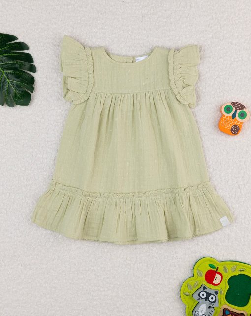 Rochie verde Happiness