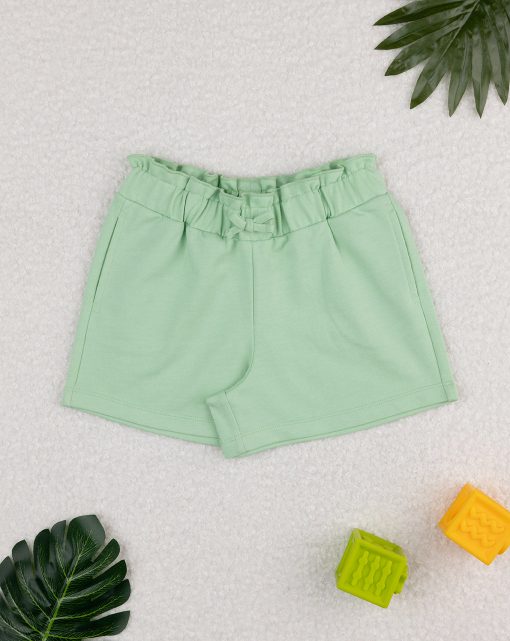 Pantaloni scurti verzi basic