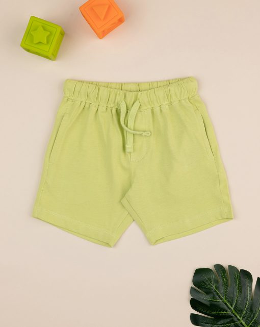 Pantaloni scurti verde neon Beachwear