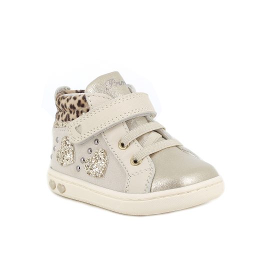 Pantofi cu animal print si strasuri plk 89040