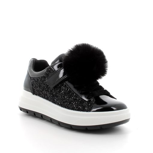 Pantofi cu sclipici si bareta pik 88755